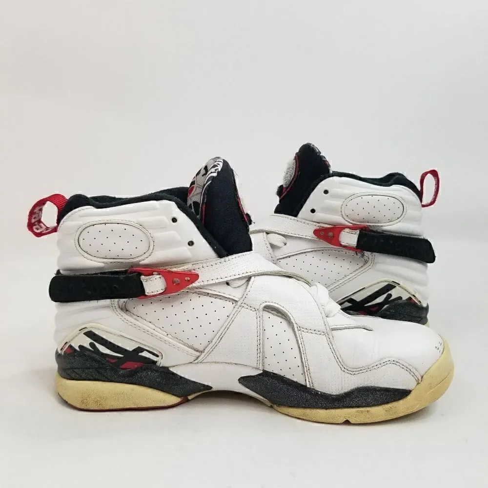 Nike Air Jordan 8 Bugs Bunny Sneakers. Size 7Y or can fit as a Women's Size 8.5 - Picture 5 of 10